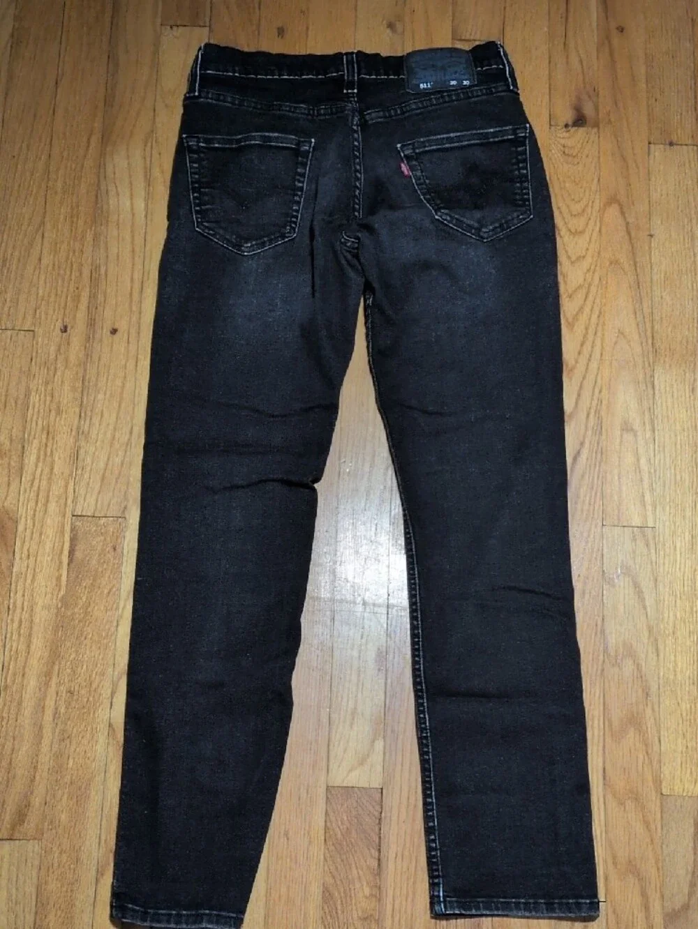 Levi's Men's Slim Black Washed Jeans 511 30/30